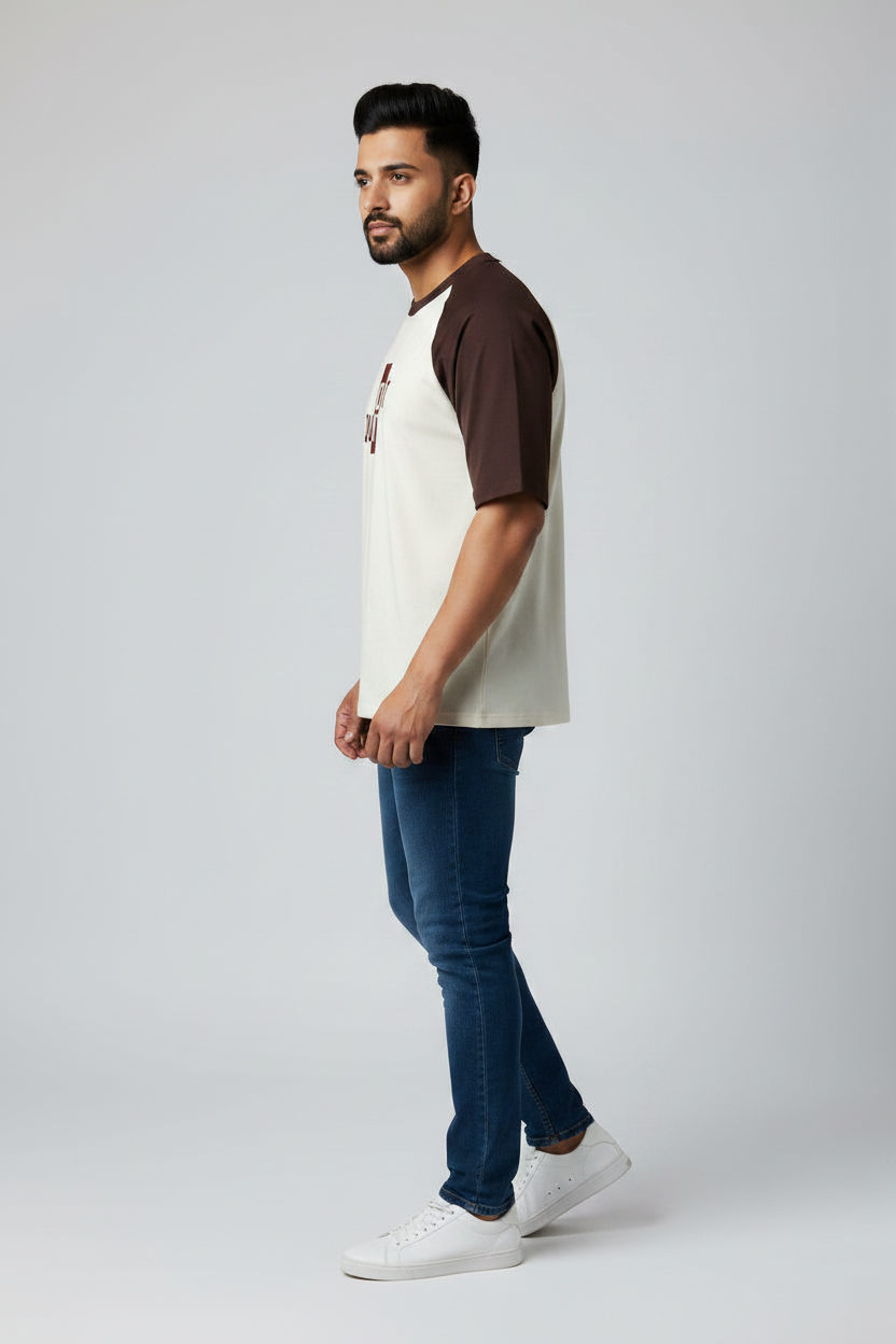 Left Side - Off-white/Brown