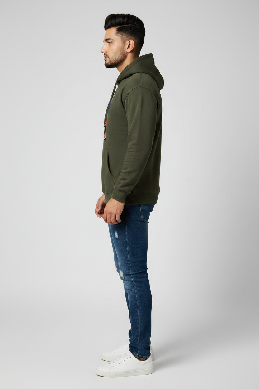 Left Side - Olive Green