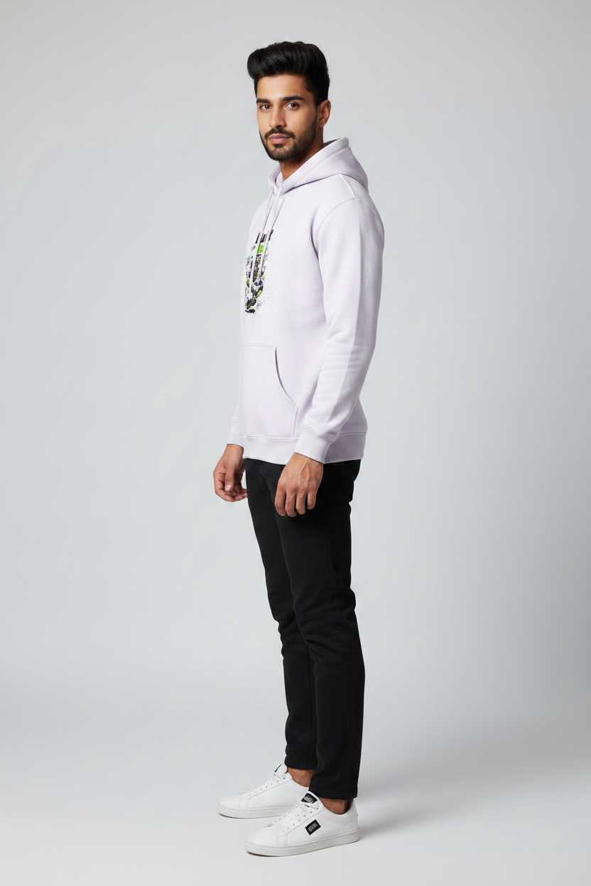 Left Side Pale Lilac
