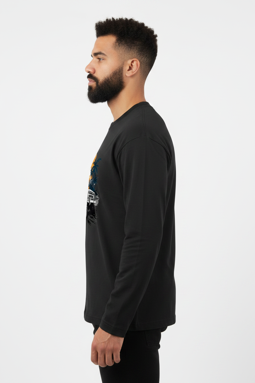 Left Side View – Black