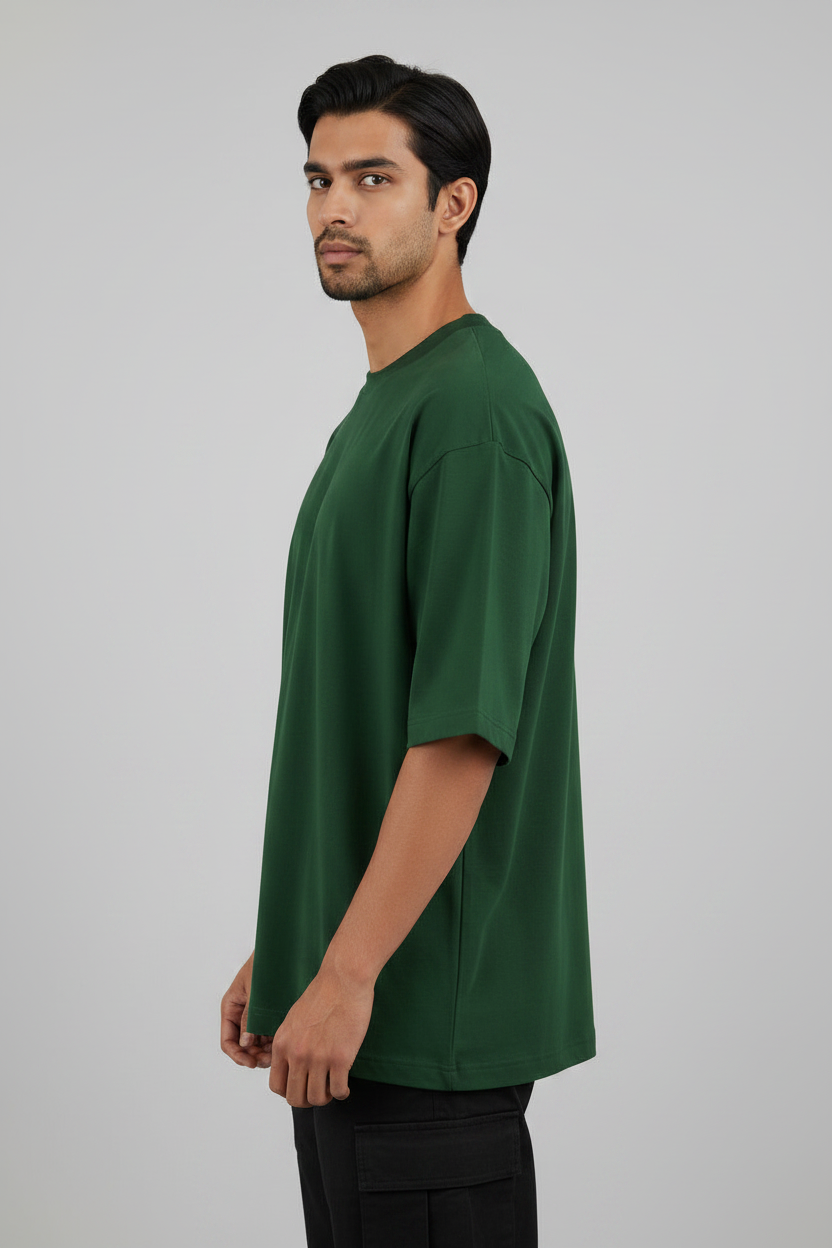 Left Side View – Bottle Green