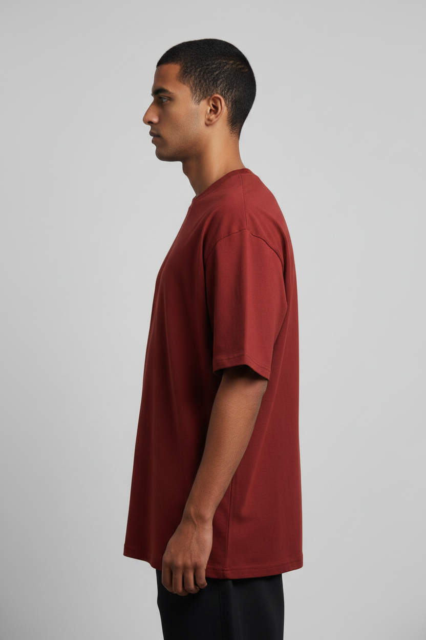 Left Side View – Brick Red