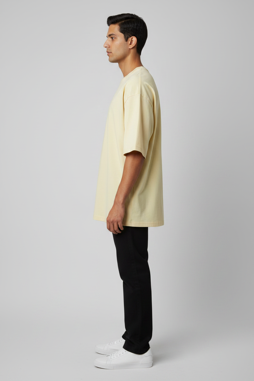Left Side View – Butter Yellow