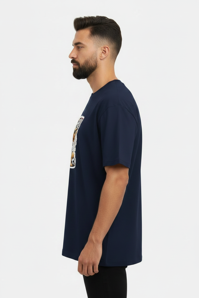 Left Side View – Navy Blue