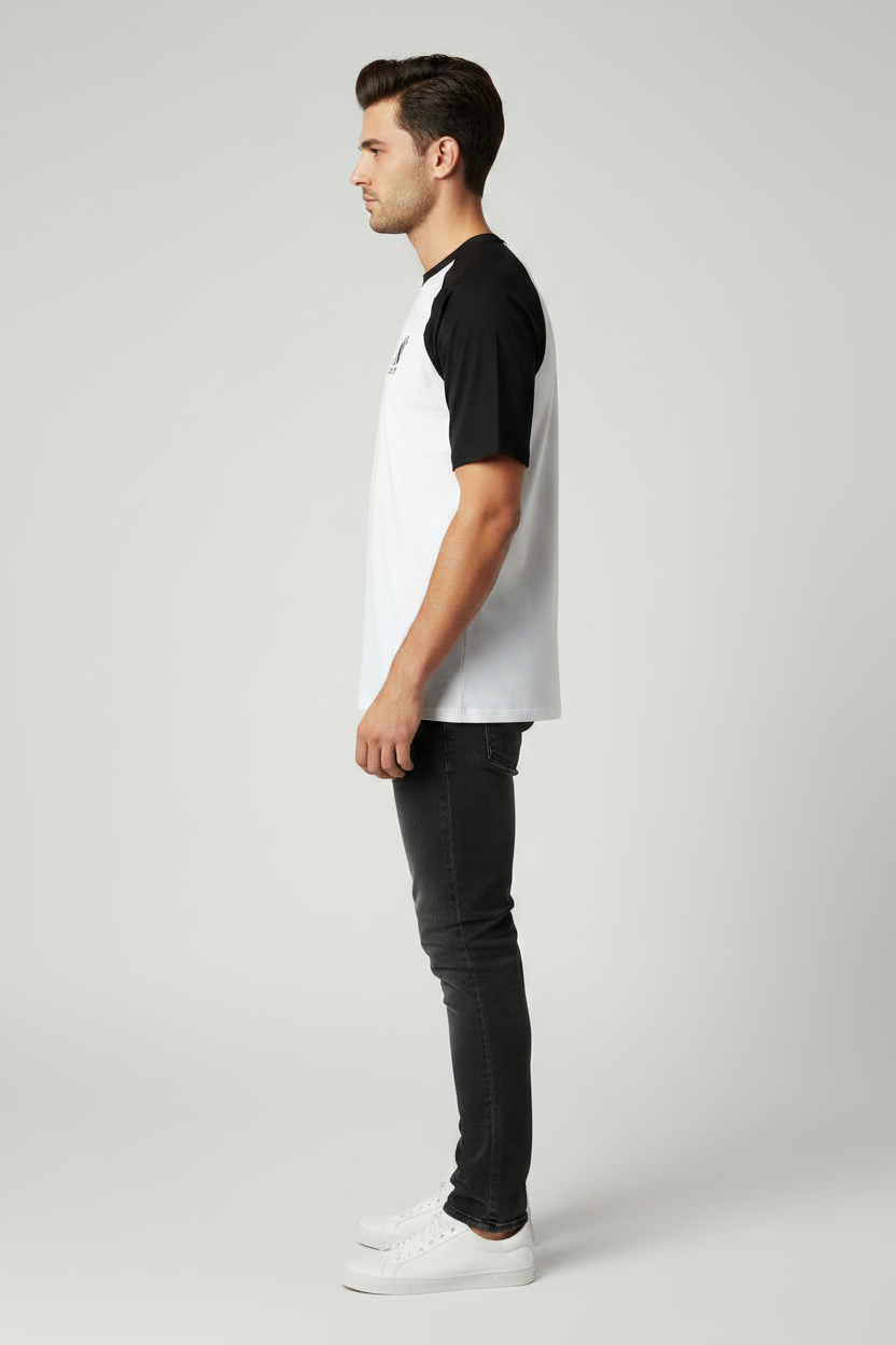 Left Side - White/Black