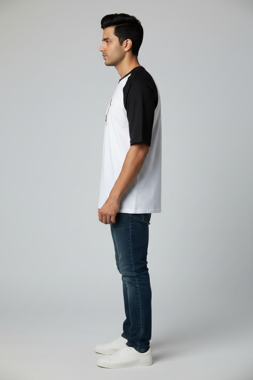 Left Side - White/Black