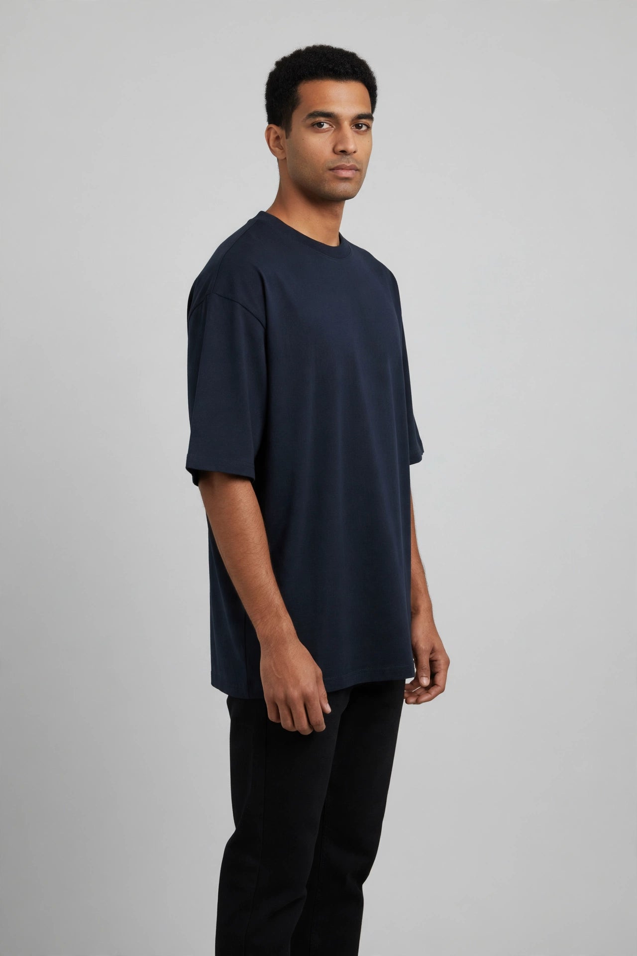Multo color Oversize Plain tees