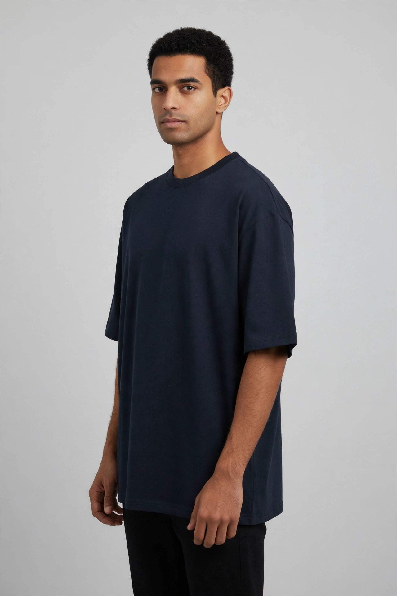 Multo color Oversize Plain tees