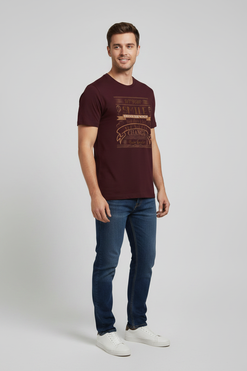 Maroon 45° Left