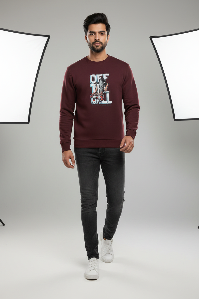 Maroon Walking Front