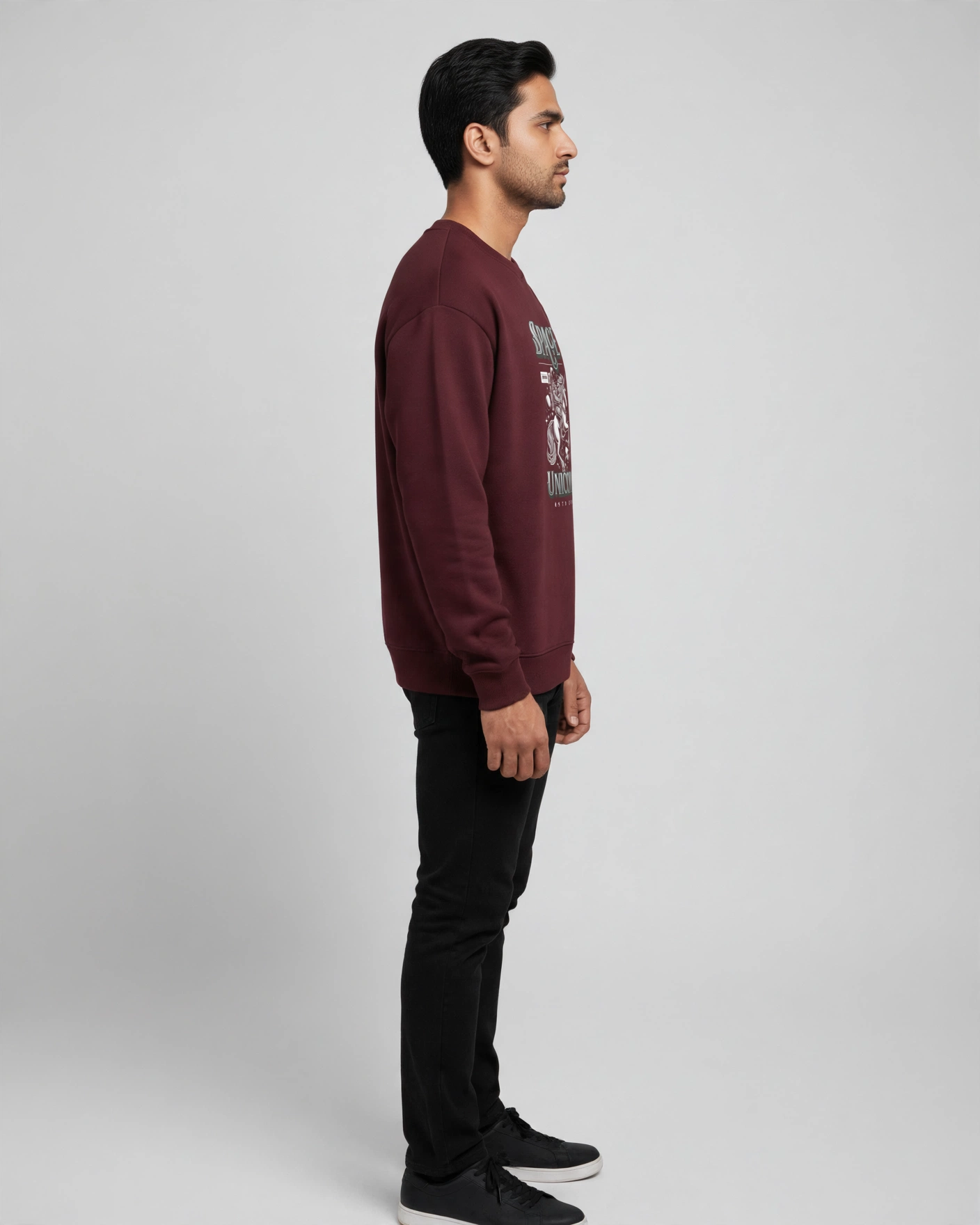 Space Unicorn Oversized Sweatshirt