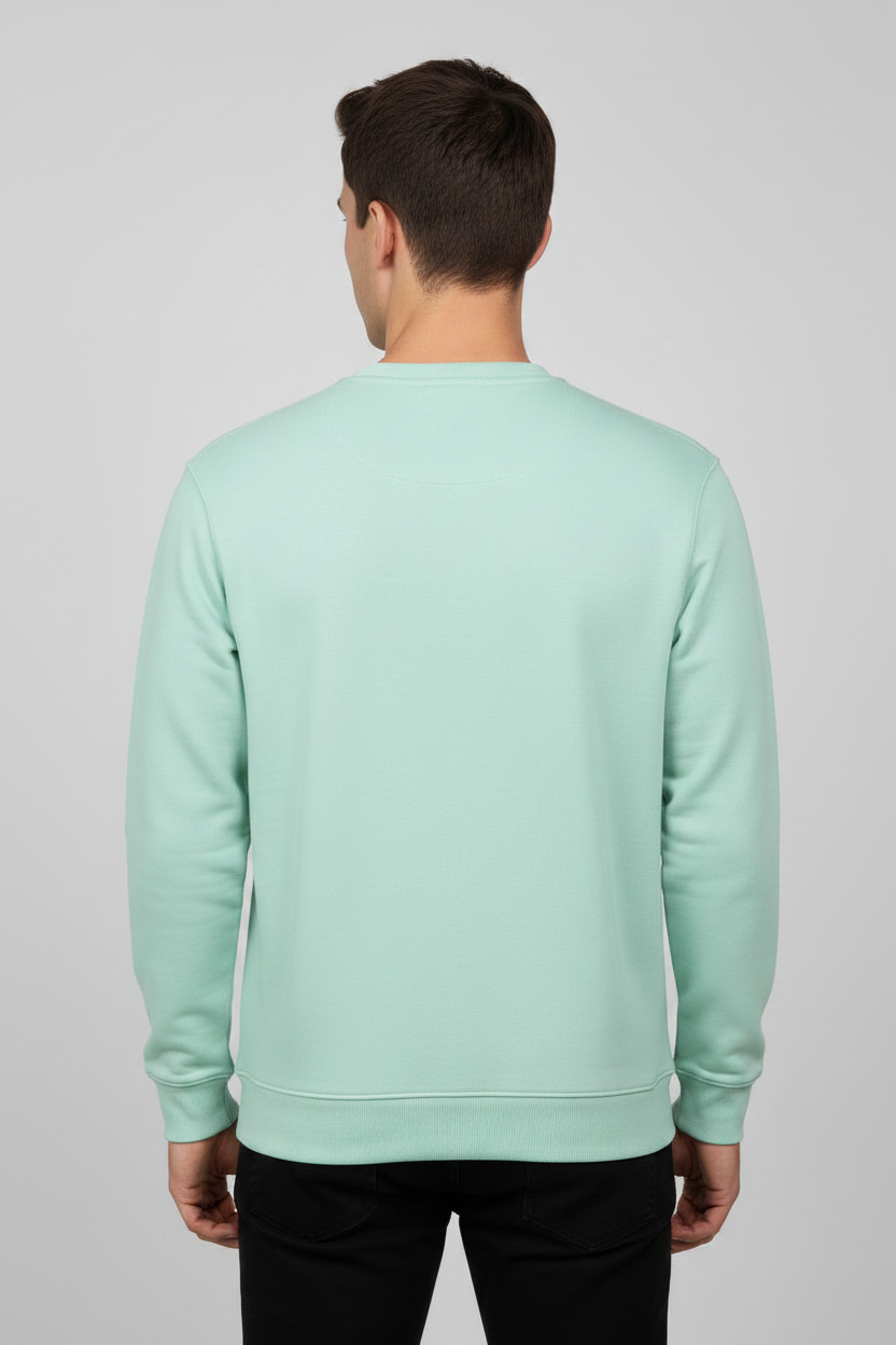 Mickey Sweatshirt Mint – Back View