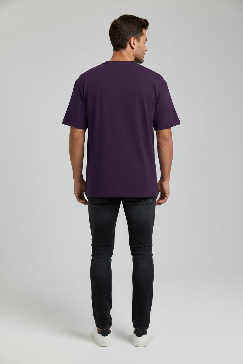 Mickey T-Shirt Purple – Back View