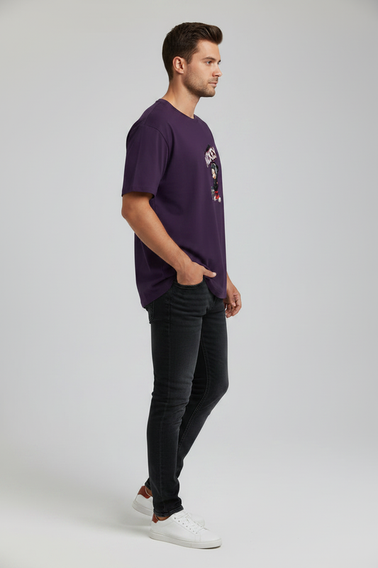 Mickey T-Shirt Purple – Front View
