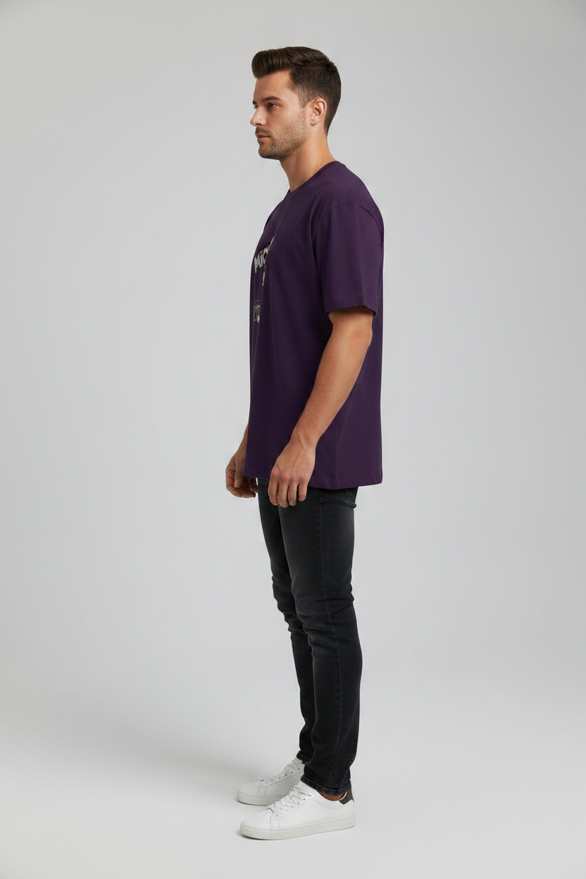 Mickey T-Shirt Purple – Left Side View