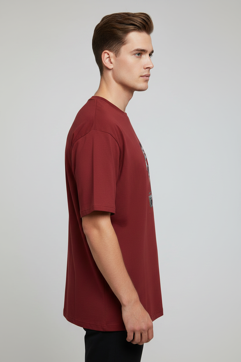 Mickey T-Shirt Red – Right Side View