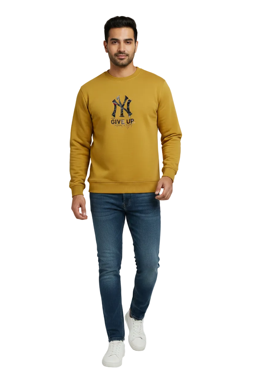 Mustard Yellow Walking Front