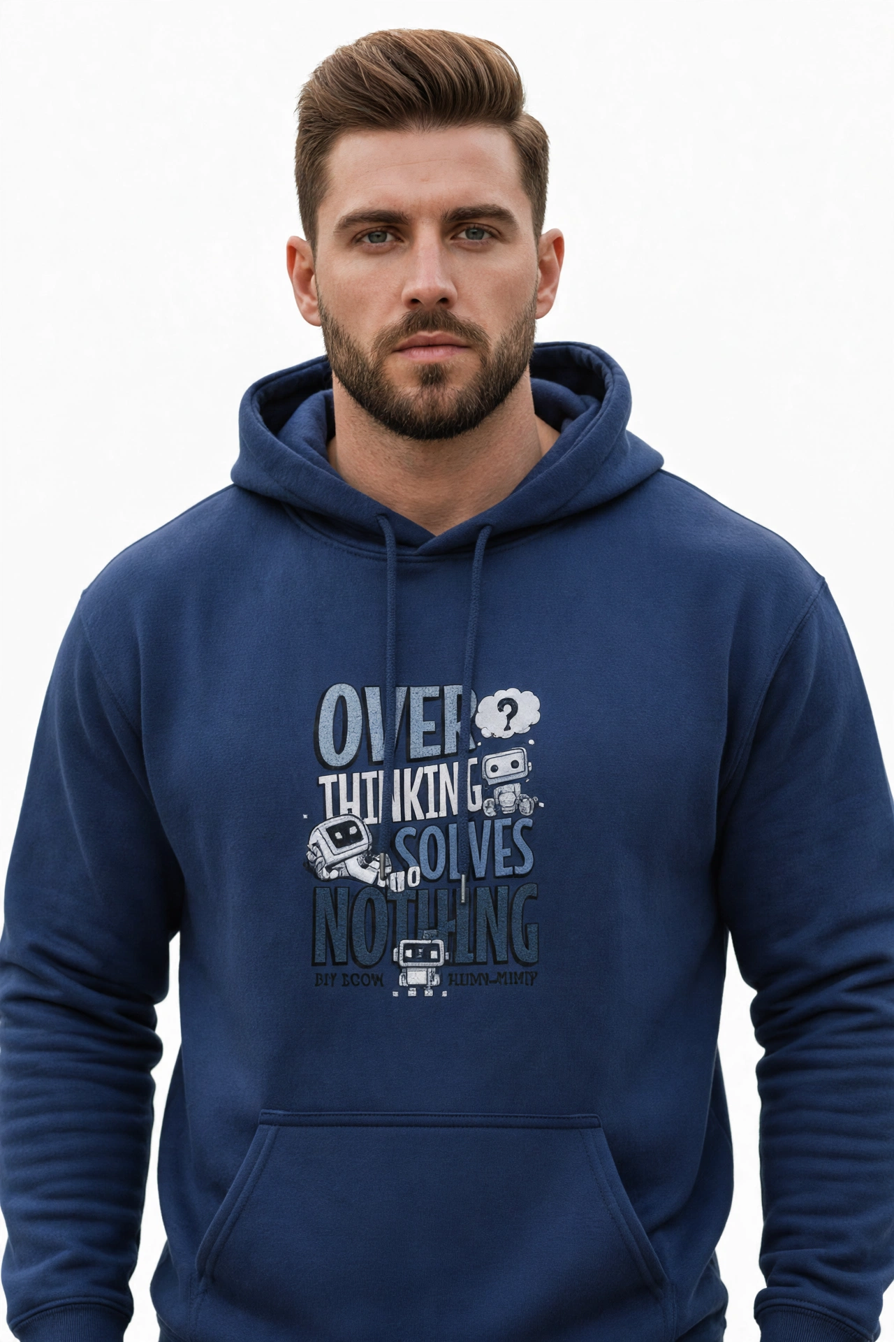 Over Thinking Solves Nothing Hoodies