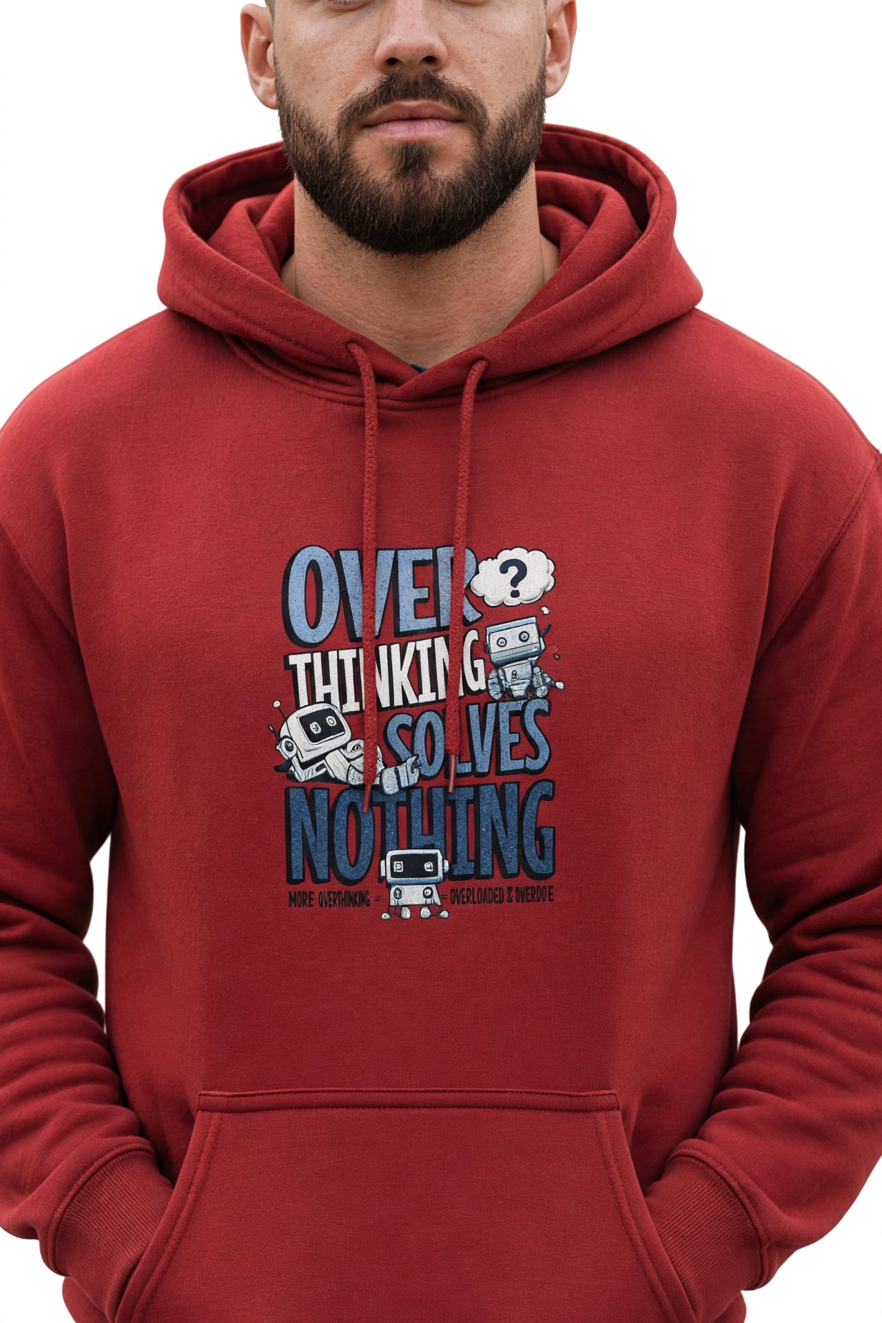 Over Thinking Solves Nothing Hoodies