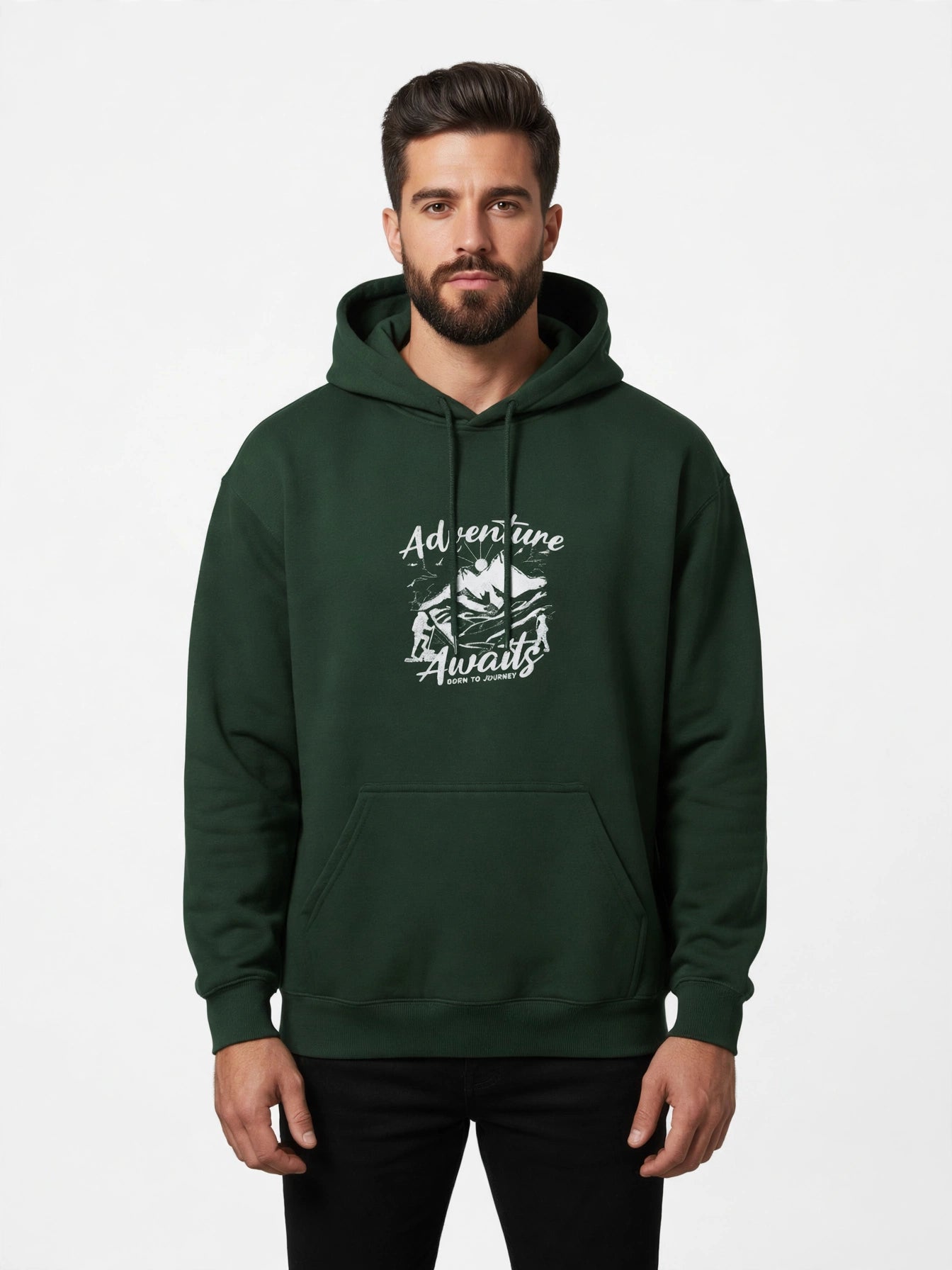 Adventure Awaits Hoodie – Premium Unisex Cotton Fleece