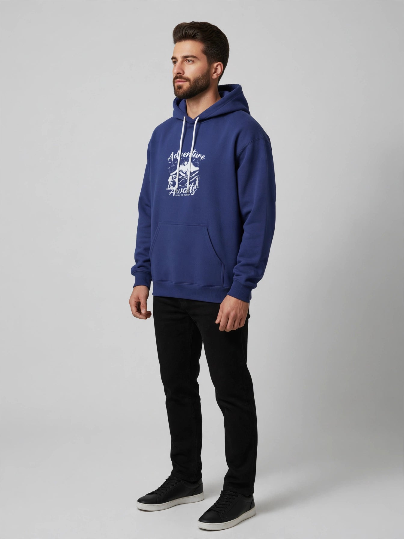 Adventure Awaits Hoodie – Premium Unisex Cotton Fleece