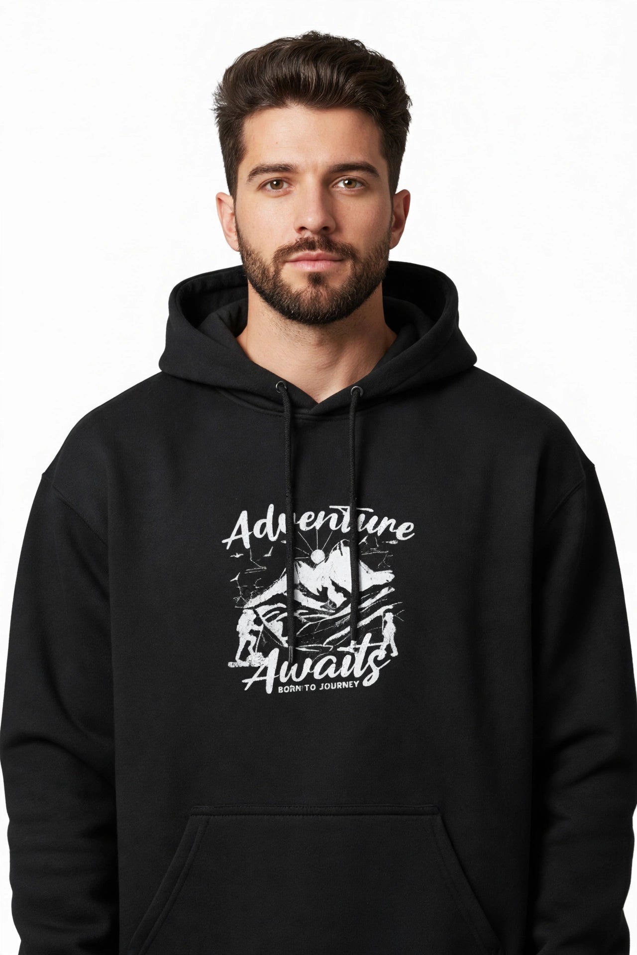 Adventure Awaits Hoodie – Premium Unisex Cotton Fleece