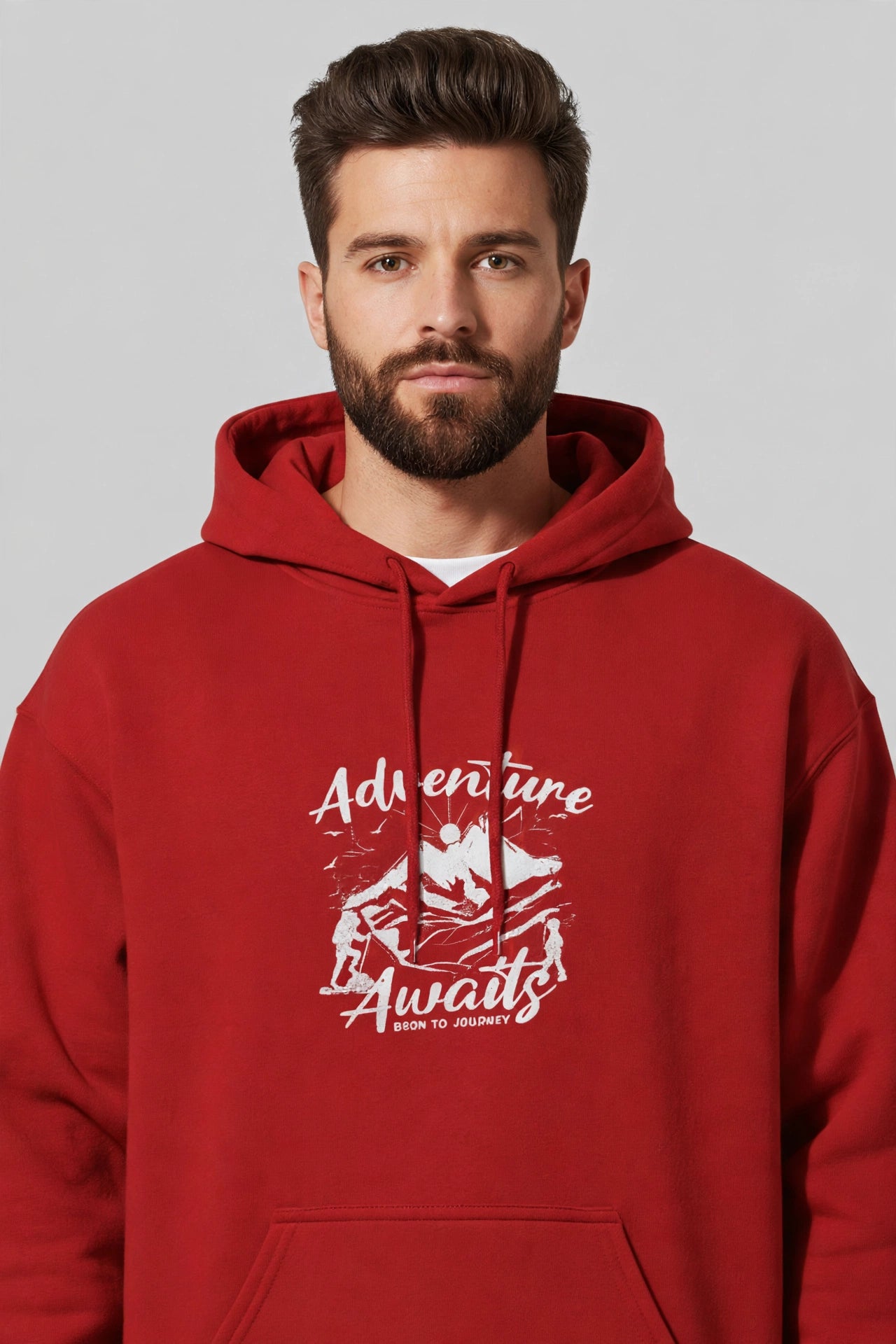 Adventure Awaits Hoodie – Premium Unisex Cotton Fleece