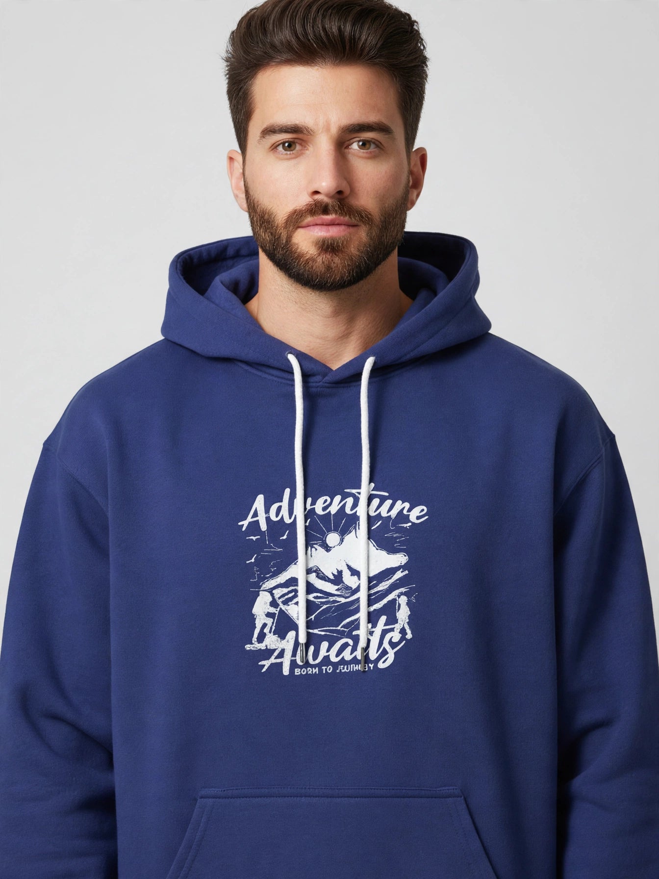 Adventure Awaits Hoodie – Premium Unisex Cotton Fleece