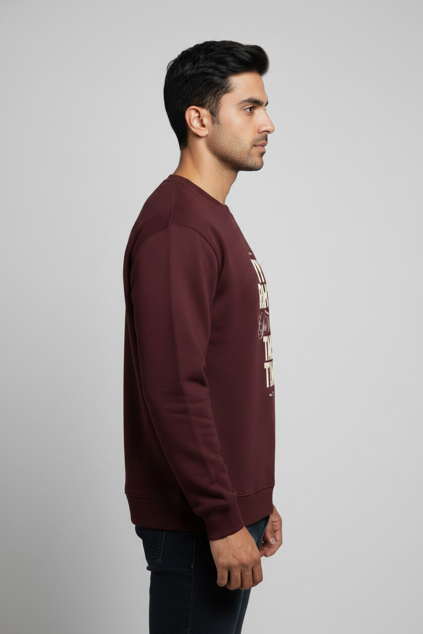 Right Side Burgundy