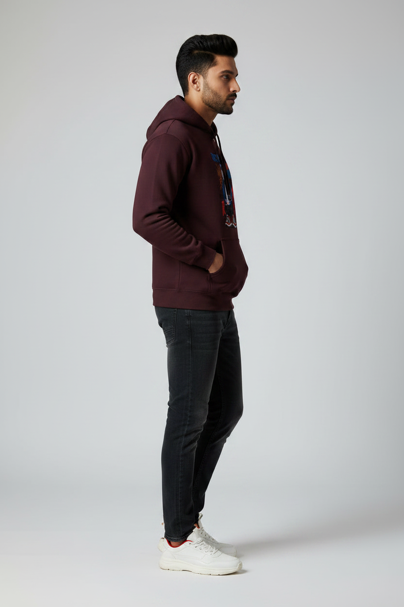 Right Side - Maroon