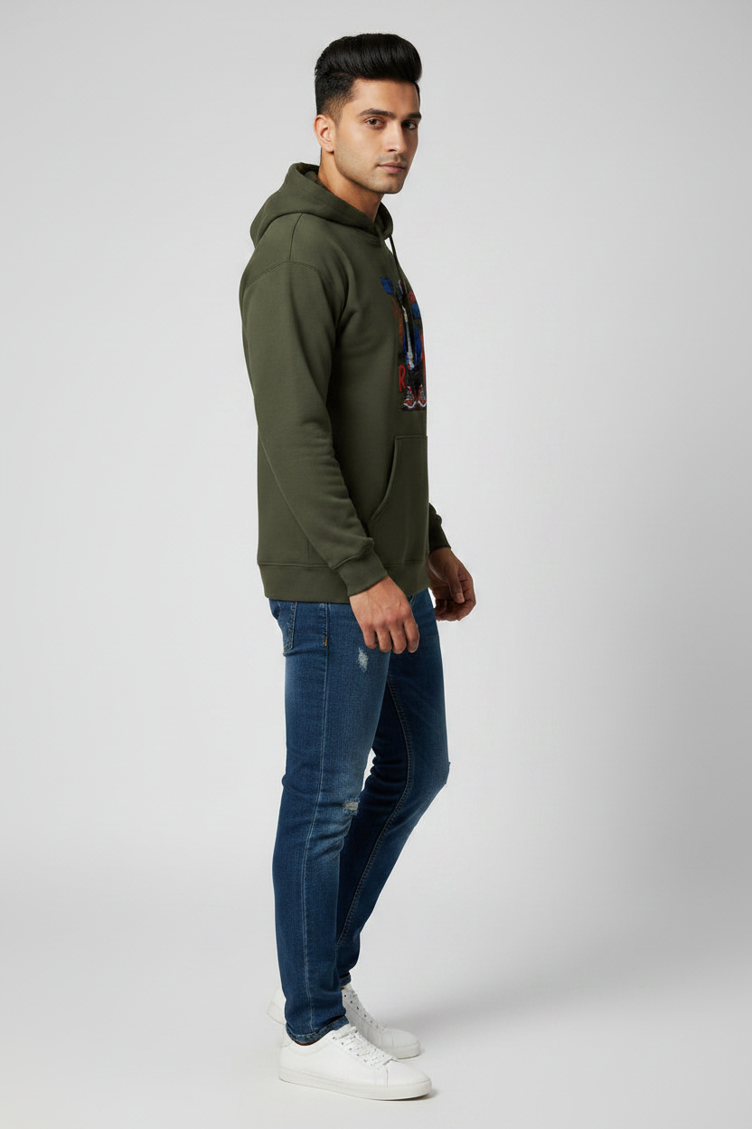 Right Side - Olive Green