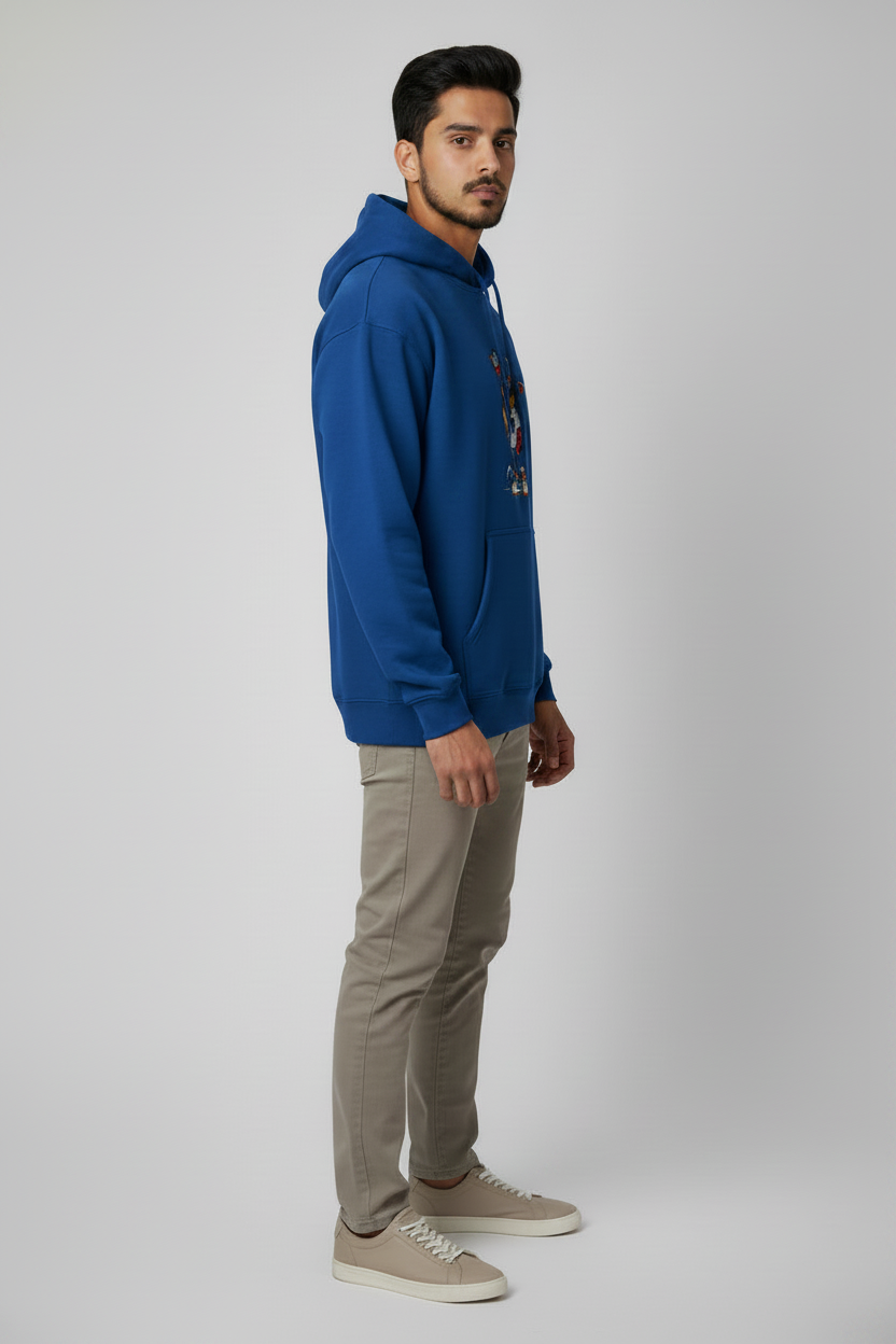 Right Side Royal Blue