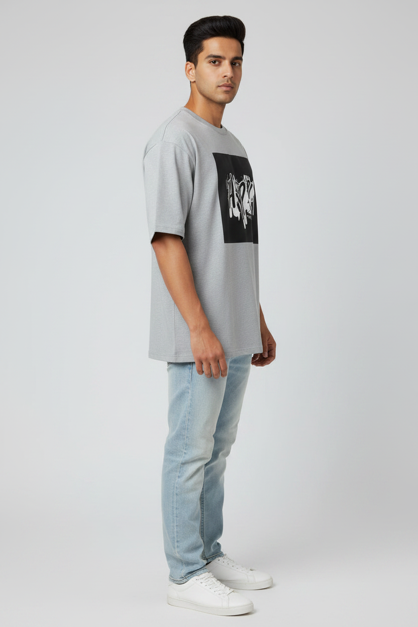 Right Side View – Grey Melange