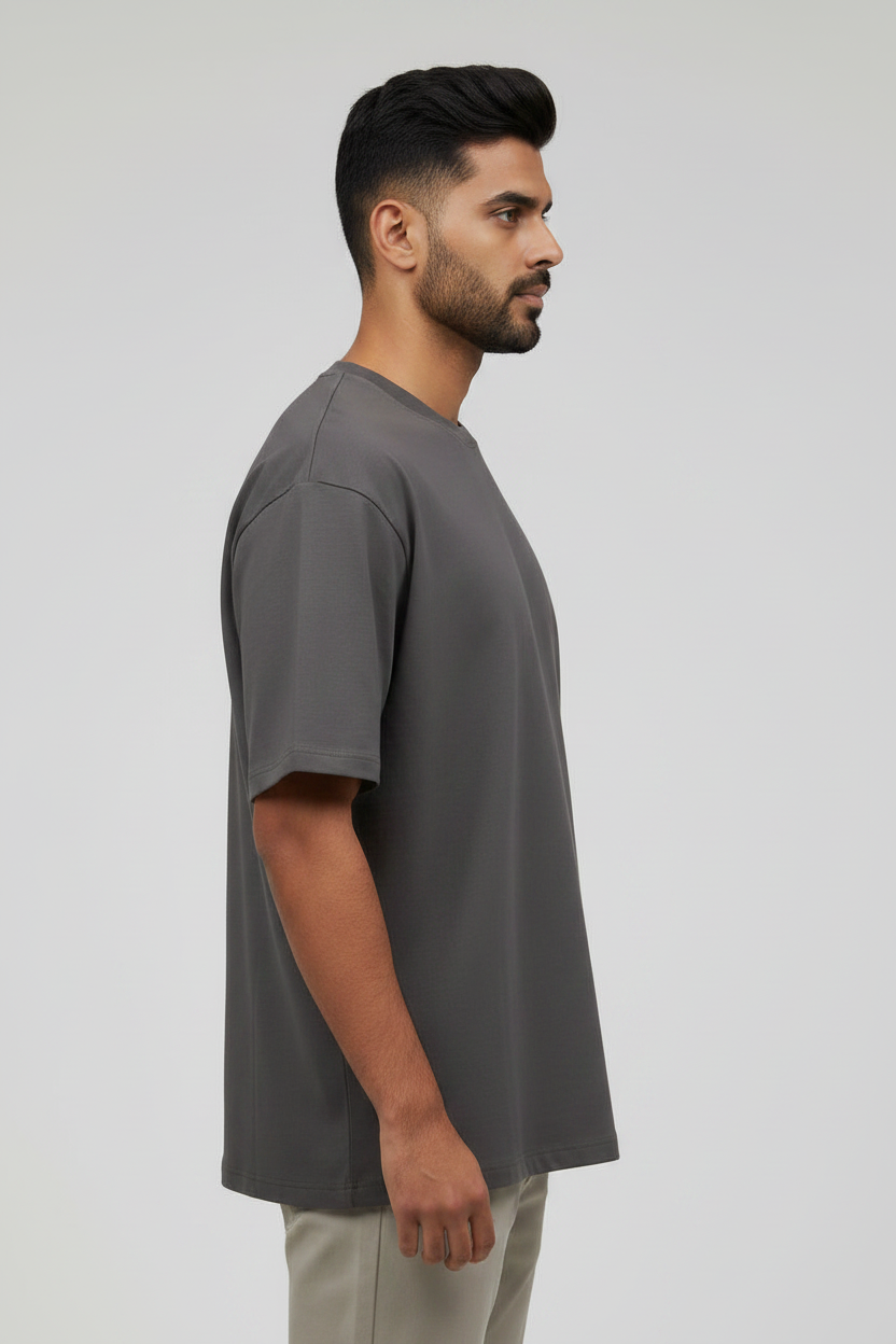 Right Side View – Grey Melange