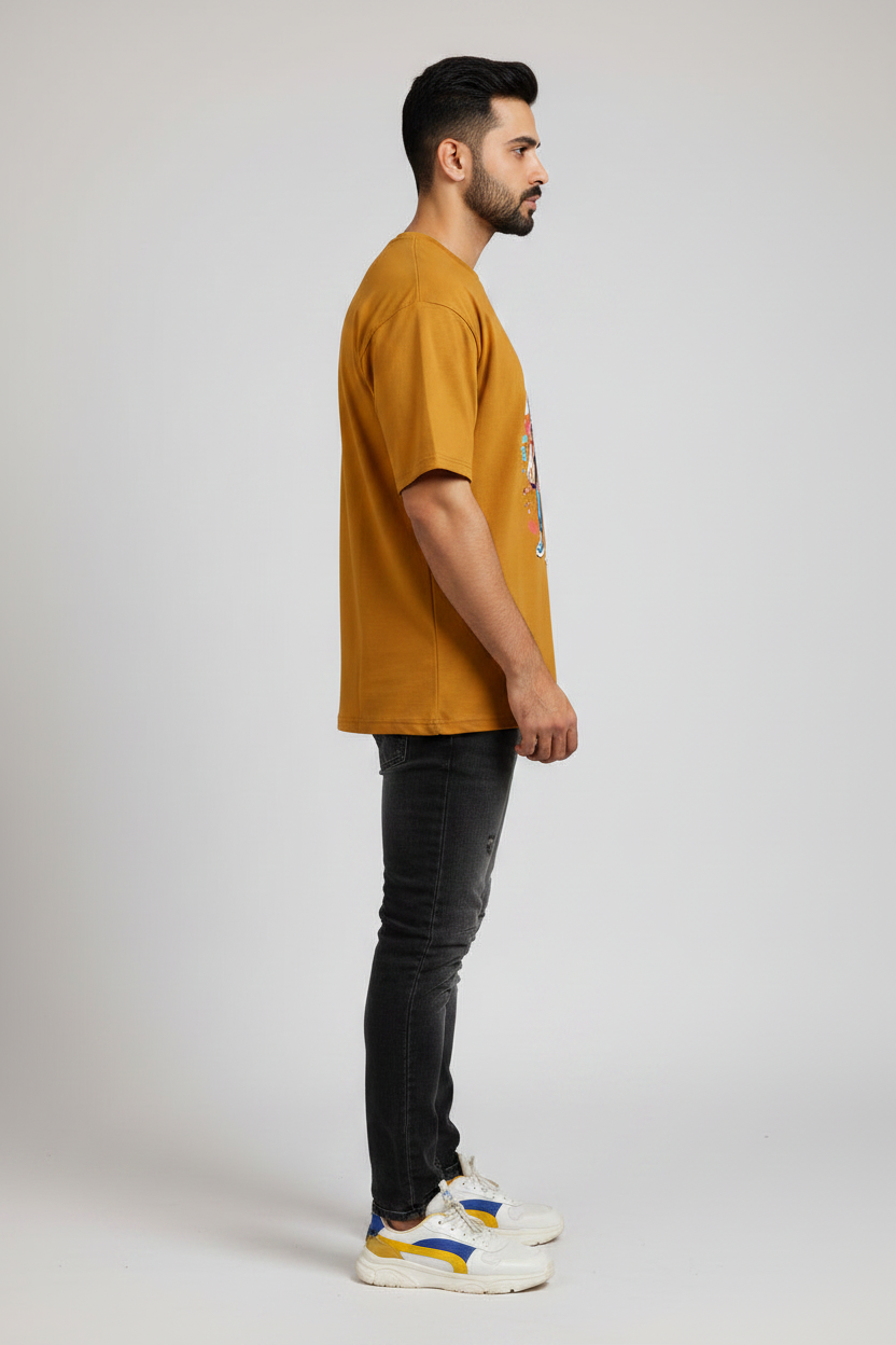 Right Side View – Mustard Yellow