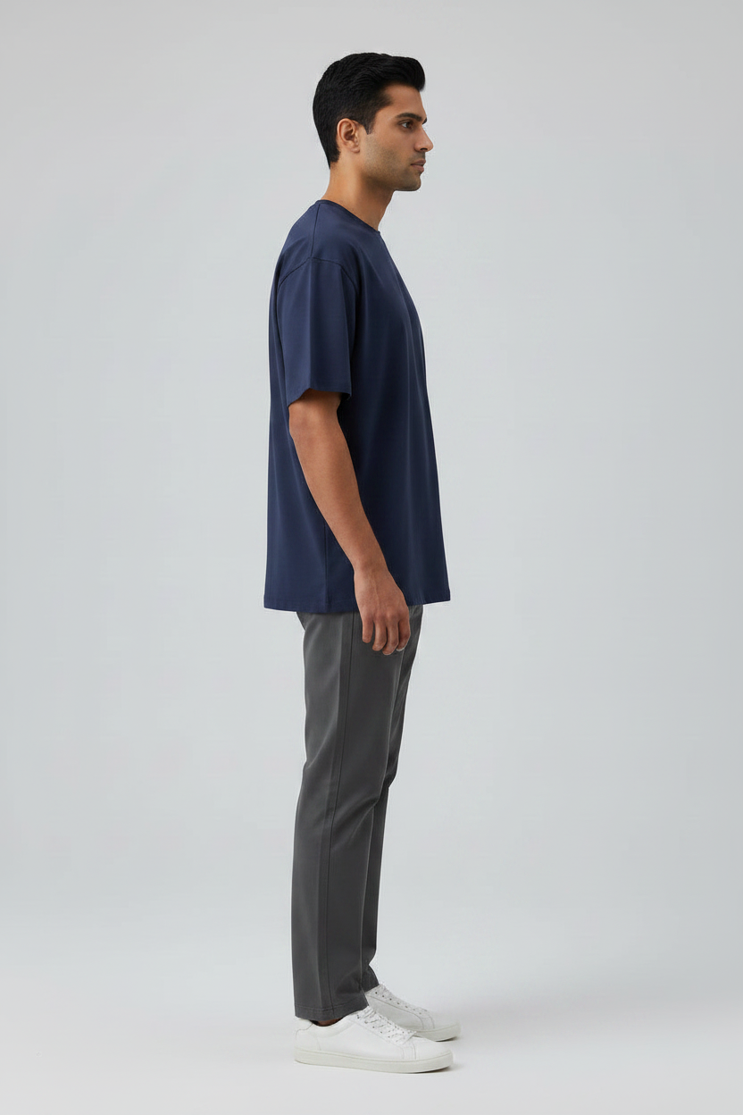 Right Side View – Navy Blue