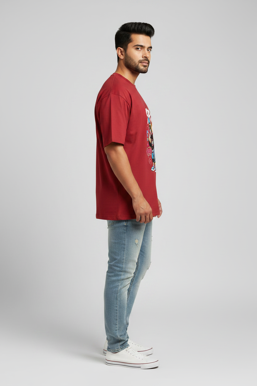 Right Side View – Red
