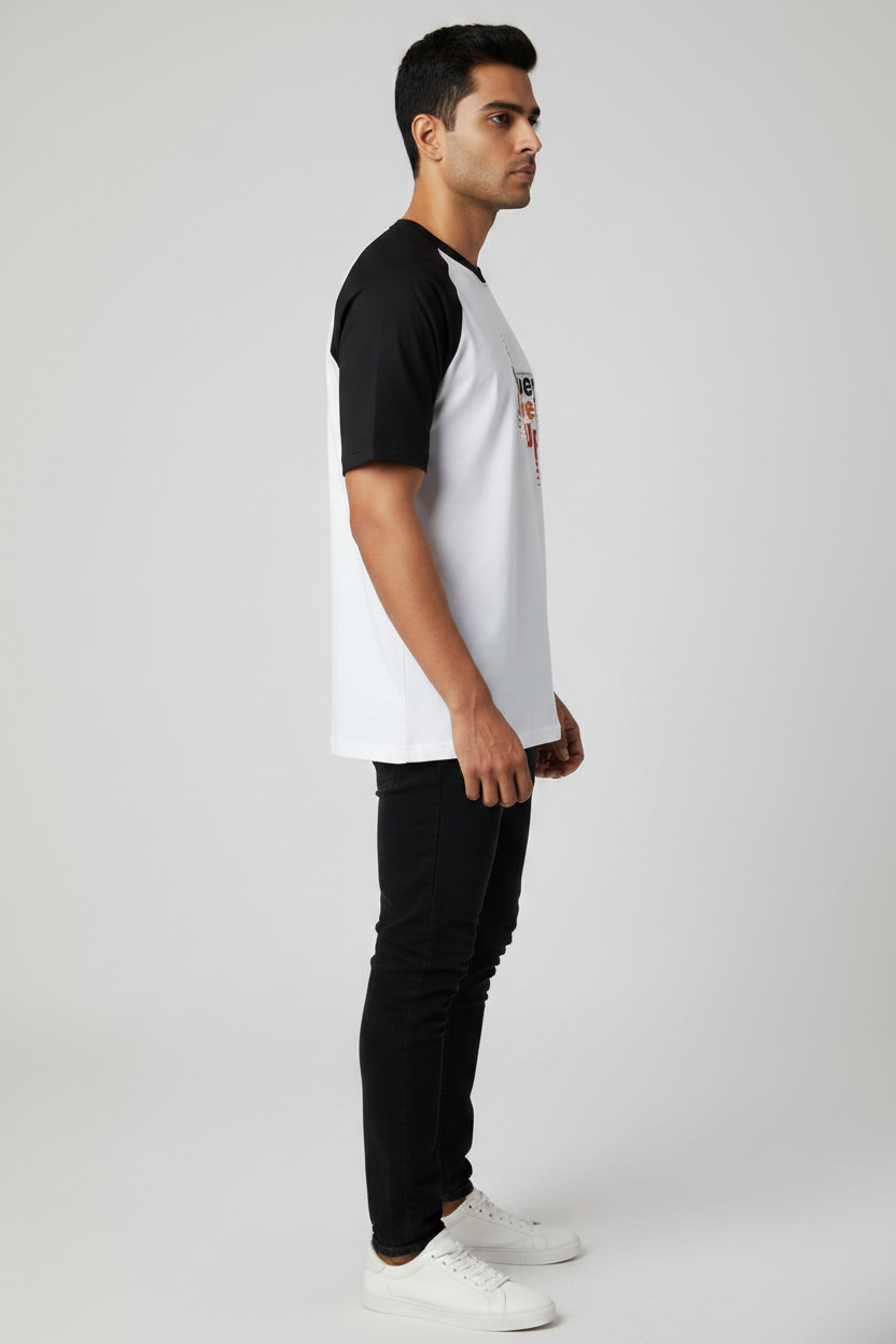 Right Side - White/Black