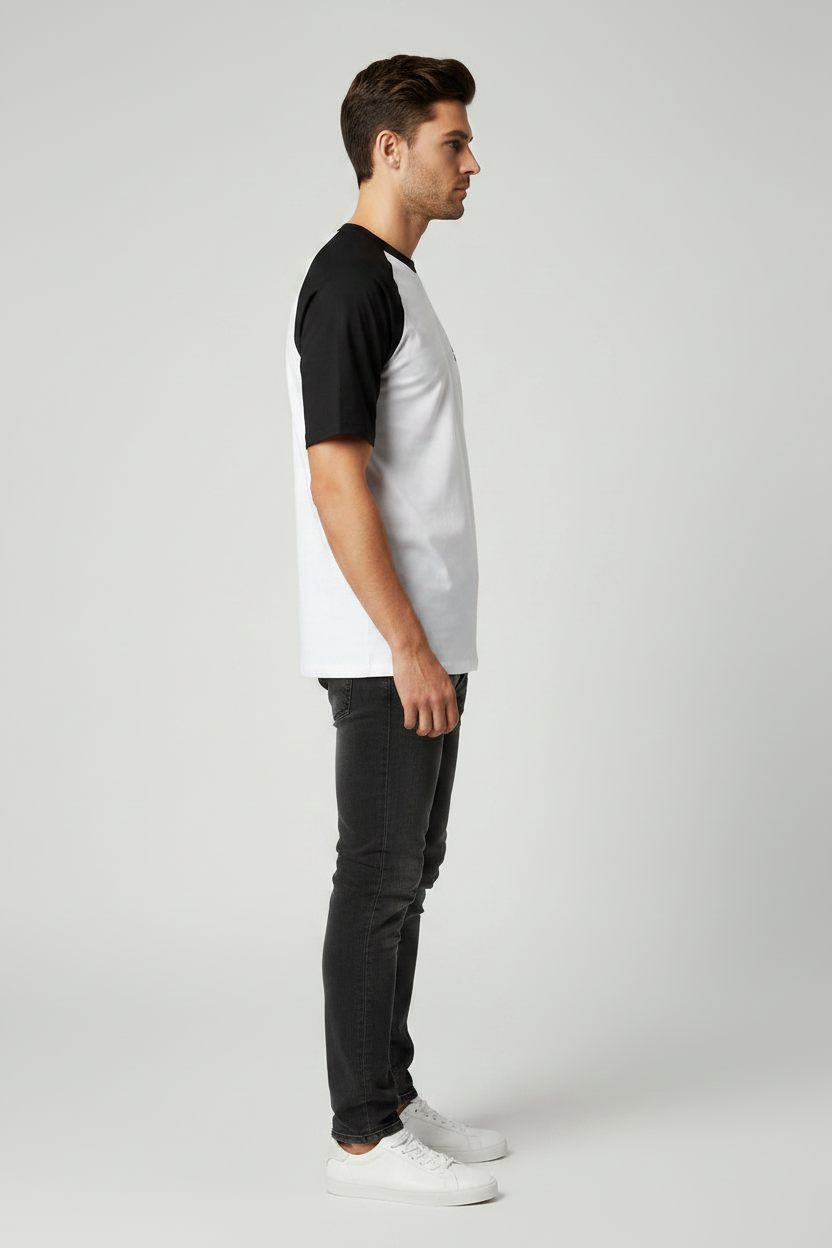Right Side - White/Black