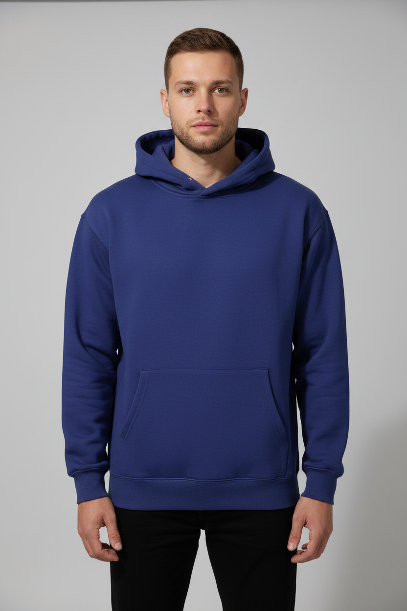 Stay Wild Hoodie Royal Blue – Front View