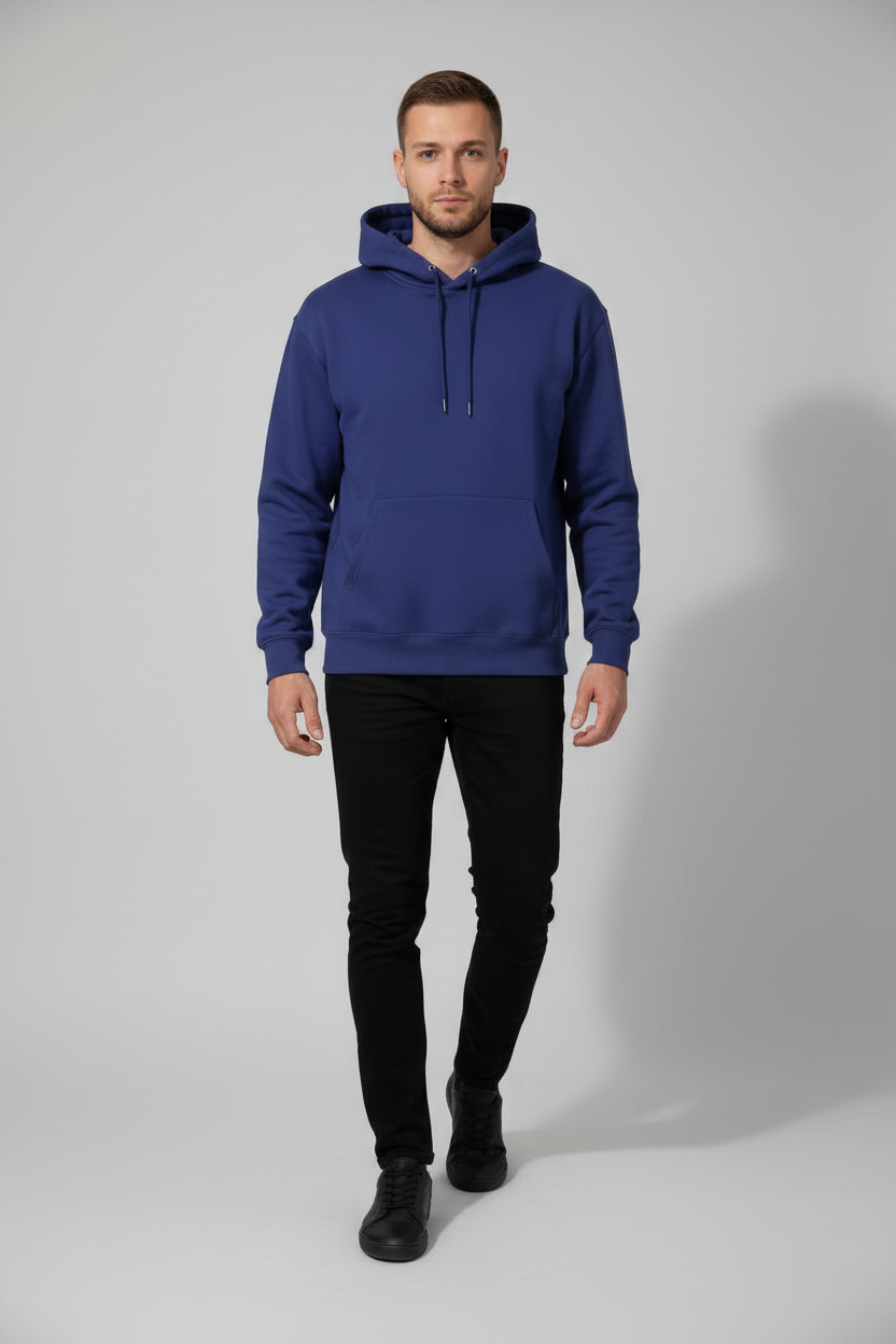 Stay Wild Hoodie Royal Blue – Walking Front