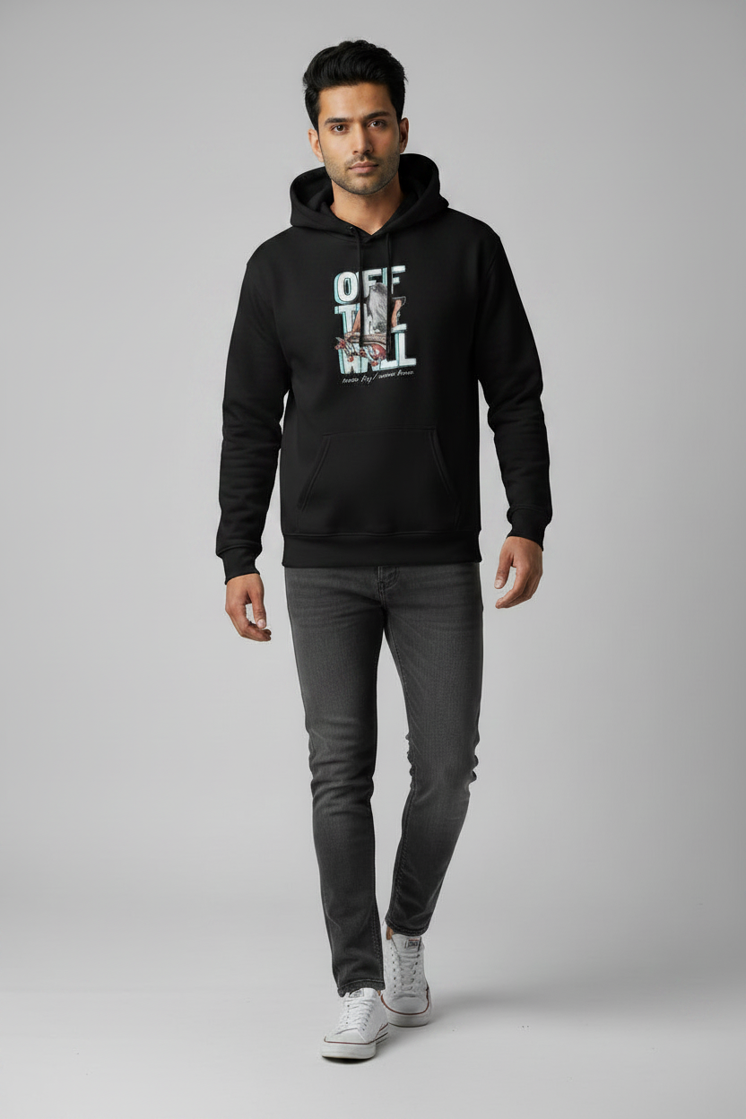 Walking Front Black