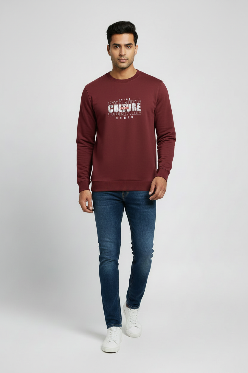 Walking Front Maroon