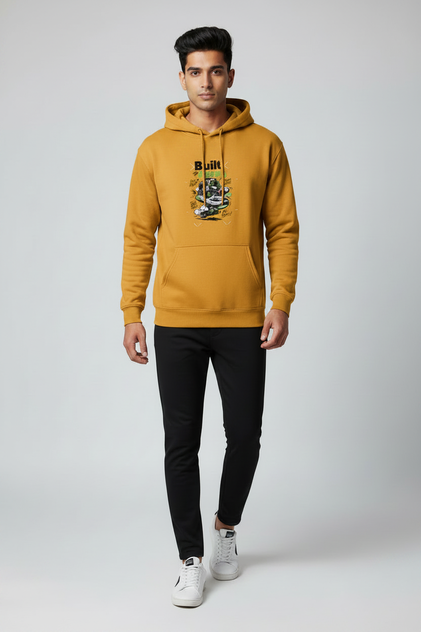 Walking Front Mustard