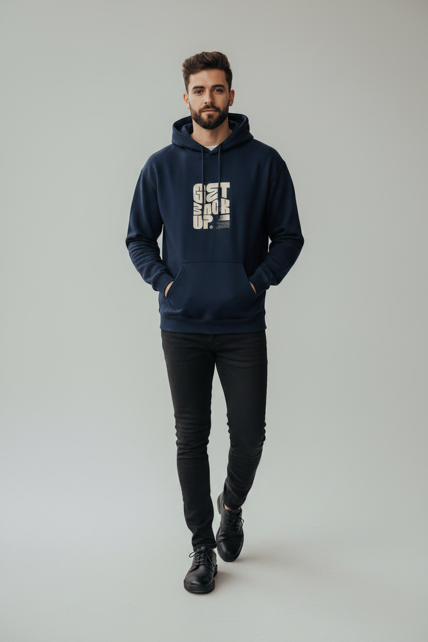 Walking Front Navy