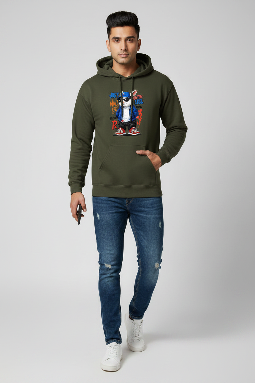 Walking Front - Olive Green