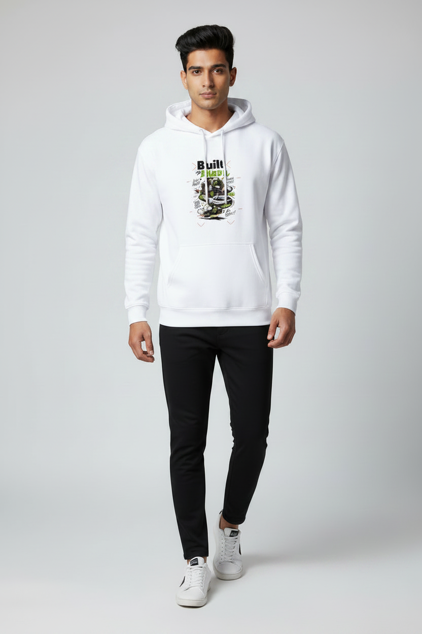 Walking Front White