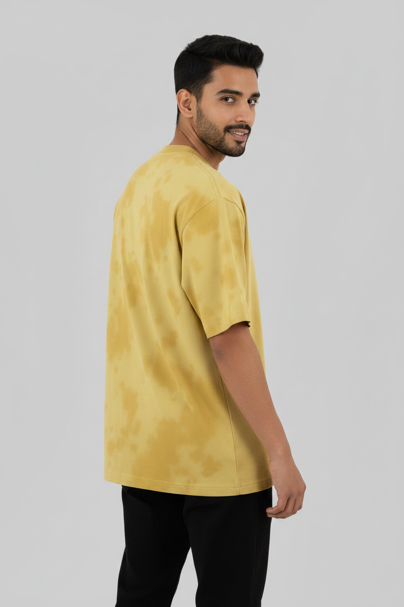 Yellow TieDye Back