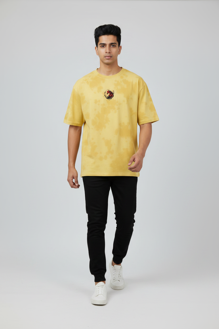 Yellow TieDye Walking